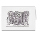 Golden Retriever Puppies Greeting Cards