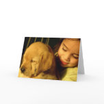 Golden Retriever Puppy Dog Photograph Greeting Cards