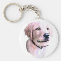 Golden Retriever Puppy keychains