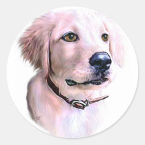 Golden Retriever Puppy stickers