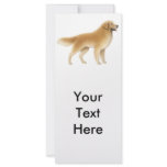 Golden Retriever Rack Card