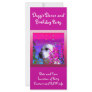 Golden Retriever Customized Rack Card