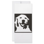 Golden Retriever Custom Rack Card