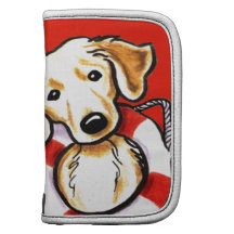 Golden Retriever Rescue Folio Planner