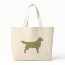 Golden Retriever (sage green) bags