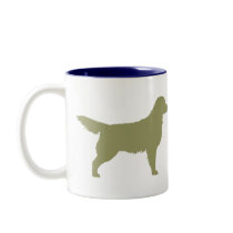 Golden Retriever (sage green) Coffee Mug
