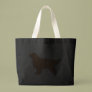 "Golden Retriever Silhouette in Brown"