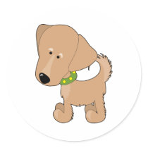 Golden Retriever stickers