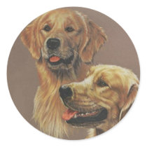 Golden Retriever stickers