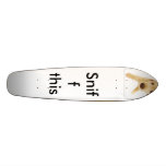 Golden-Retriever-sticker-hr, Sniff this skateboards