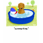 Golden Retriever "Summertime" Tshirts