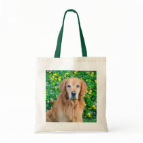 Golden Retriever Tote Bag