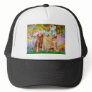 Golden Retriever Trio - Garden Hats