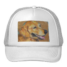 Golden Retriever Trucker Hats