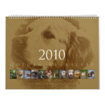 Golden Retriever - Wall Calendar 2010