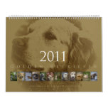 Golden Retriever - Wall Calendar 2011