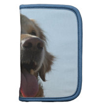 Golden Retriever Wallet Folio Planners