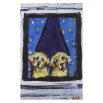 Golden Retriever window stationery by zadajeanne Golden Retriever window stationery