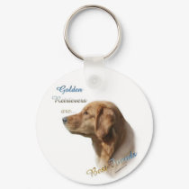Golden Retrievers are Best Friend keychains by GreyWolfCreation Golden Retrievers are Best Friend keychains