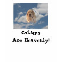 Golden Retrievers Are Heavenly T-Shirt by normagolden Golden Retrievers Are Heavenly T-Shirt
