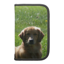 Golden Retrievers Folio Planner