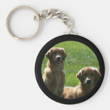 golden retrievers key chains
