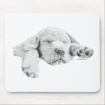 Golden Retriver Puppy Mousepad mousepads