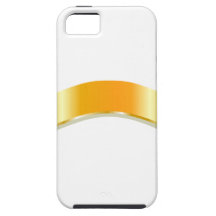 Golden Ribbon iPhone 5 Case