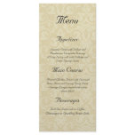 Golden Rings with Cross, Elegant Christian Love rack cards