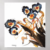 Golden Rod Dancers Print