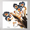 Golden Rods Art Print
