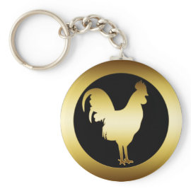 GOLDEN ROOSTER KEY CHAIN