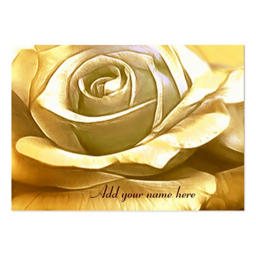 Golden Rose_ Business Cards