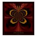 Golden Rose Butterfly posters by Susan Golden Rose Butterfly posters