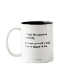 Golden Rule of Accounting Exams mugs