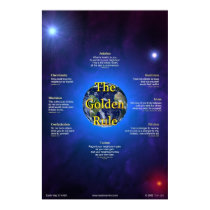 Golden Rule Poster (Vertical) posters