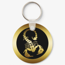 GOLDEN SCORPION keychains by dgpaulart GOLDEN SCORPION keychains