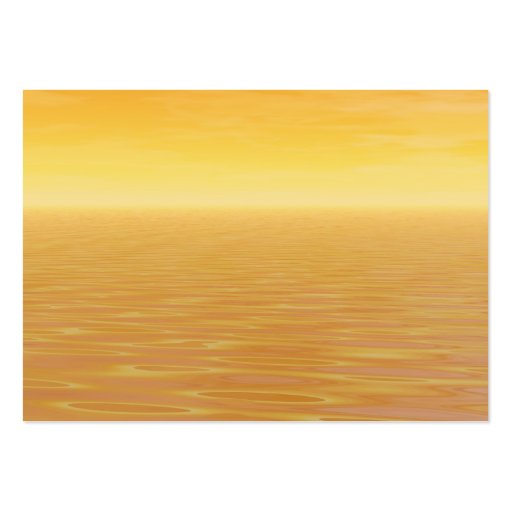 Golden Sea Business Cards (front side)