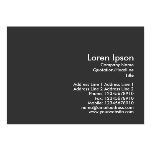 Golden Sea Business Cards (back side)