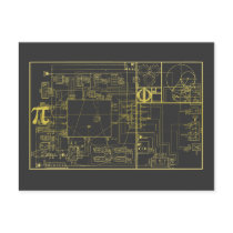 Golden Section Post Card postcards
