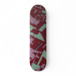 Golden Section Red Skate Board Decks