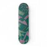 Golden Section Teal Skate Board Decks