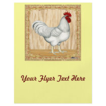 Golden Sex-link Rooster Custom Flyer