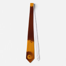 Golden Shell Fractal Tie