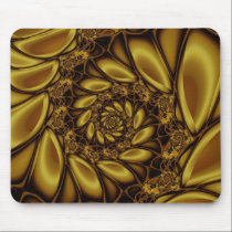 Golden Shells Mousepad