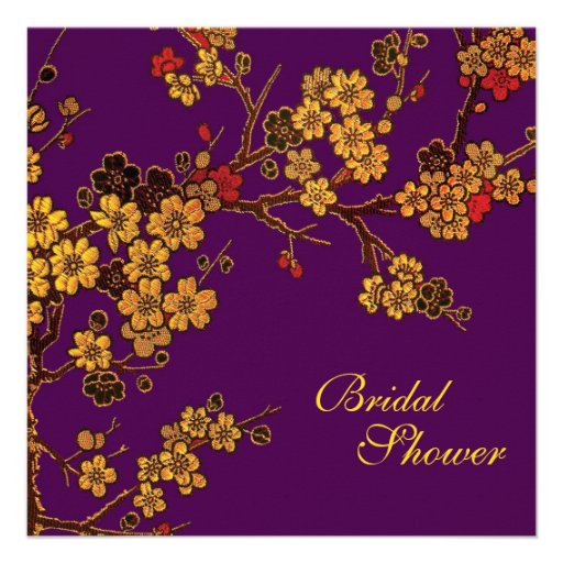 Golden Shower - Bridal Shower invites