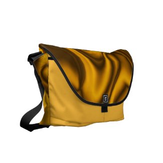 Golden Silk Messenger Bag