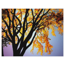 golden sillhouette personalized letterhead