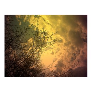 Golden Sky over Centre Island, Toronto V8 print
