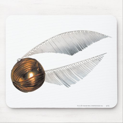 Golden Snitch Mouse Pad